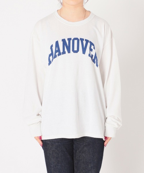 Odub(オーダブ)の「別注【Odub/オーダブ】 HANOVERロングスリーブTシャツ◆(Tシャツ/カットソー・レディース・ホワイト/ブラック・FREE)」の17枚目の写真