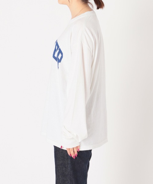 Odub(オーダブ)の「別注【Odub/オーダブ】 HANOVERロングスリーブTシャツ◆(Tシャツ/カットソー・レディース・ホワイト/ブラック・FREE)」の11枚目の写真