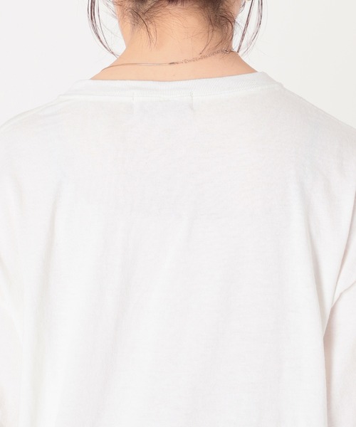 Odub(オーダブ)の「別注【Odub/オーダブ】 HANOVERロングスリーブTシャツ◆(Tシャツ/カットソー・レディース・ホワイト/ブラック・FREE)」の7枚目の写真