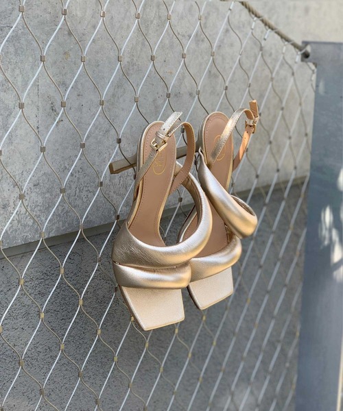 ASH（アッシュ）の「【MADISON】バックストラップサンダル（サンダル・レディース・ブラック/ゴールド・35/36/37/38/39）」の8枚目の写真