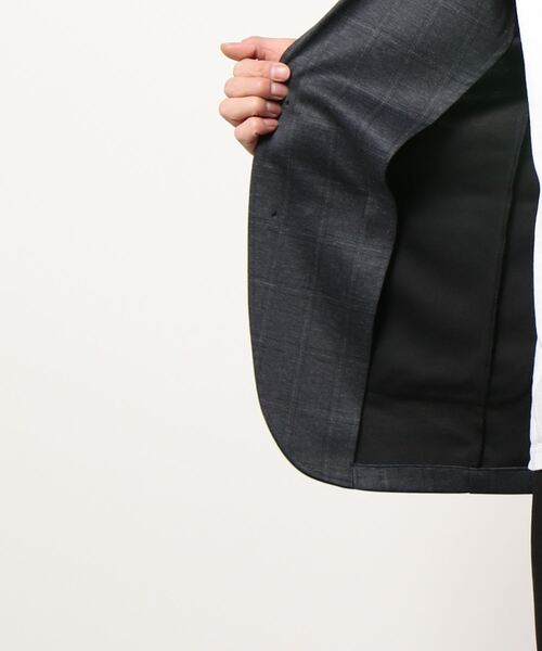 JUNRED（ジュンレッド）の「MVSニットジャケット（その他アウター・メンズ・ネイビー/ライトグレー・LL/L/M）」の4枚目の写真