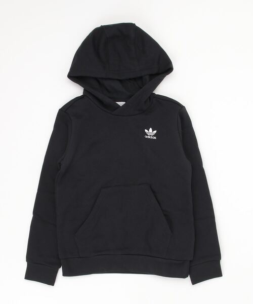 adidas（アディダス）の「アディカラー パーカー / アディダスオリジナルス（キッズ/子供用）（パーカー・キッズ・ブラック×ホワイト/パープル/ブルー・140/130/160/150/170）」の5枚目の写真