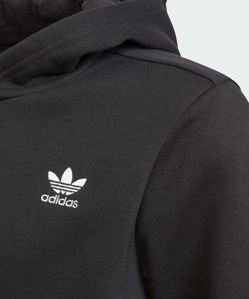 adidas（アディダス）の「アディカラー パーカー / アディダスオリジナルス（キッズ/子供用）（パーカー・キッズ・ブラック×ホワイト/パープル/ブルー・140/130/160/150/170）」の6枚目の写真