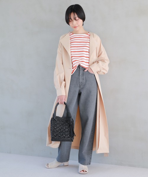 LAKOLE（ラコレ）の「ハイライズストレートフィットデニム / 266020（デニムパンツ・レディース・ロイヤルブルー/クリアブルー/グレー/ナチュラル・SMALL/MEDIUM）」の5枚目の写真