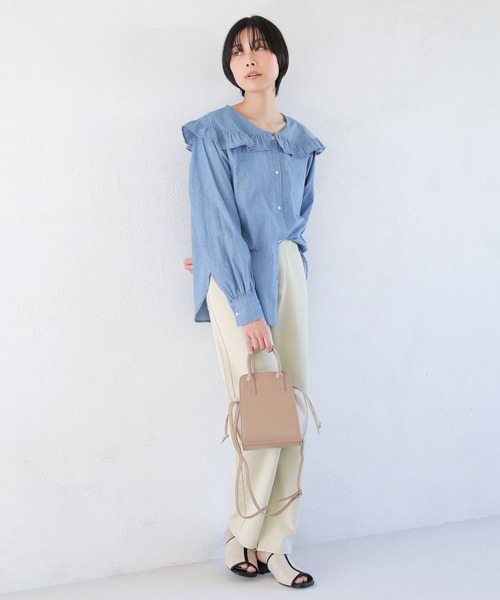 LAKOLE（ラコレ）の「ハイライズストレートフィットデニム / 266020（デニムパンツ・レディース・ロイヤルブルー/クリアブルー/グレー/ナチュラル・SMALL/MEDIUM）」の10枚目の写真