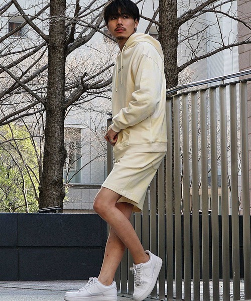 JOKER（ジョーカー）の「【SOMEDIFF】バック 総柄プリント スウェット ショートパンツ メンズ（スウェットパンツ・メンズ・ベージュ/ブラック・L/M/XL）」の6枚目の写真