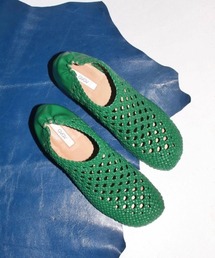 G.V.G.V.（ジーヴィージーヴィー）の「DIAGONAL TOE MESHED PUMPS（パンプス）」