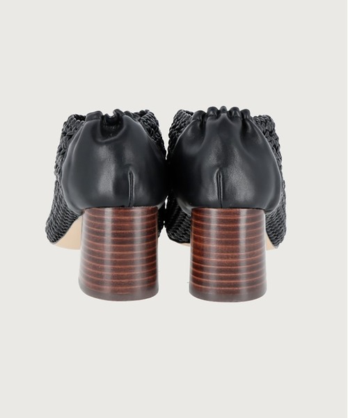 G.V.G.V.（ジーヴィージーヴィー）の「DIAGONAL TOE MESHED PUMPS（パンプス・レディース・ホワイト/ブラック/グリーン/マルチ・S/M/L）」の5枚目の写真