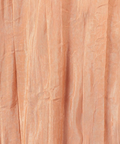 NICOLE white（ニコルホワイト）の「袖シャーリングワンピース（ワンピース・レディース・オフホワイト/ブルー/オレンジ・FREE）」の13枚目の写真