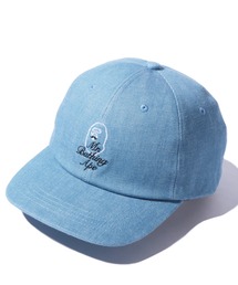 Mr. BATHING APE（ミスターベイシングエイプ）の「WASHED DENIM CAP M