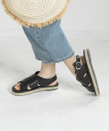 SOROTTO | 【ママとお揃い】ジュートソールのフラットサンダル(サンダル)