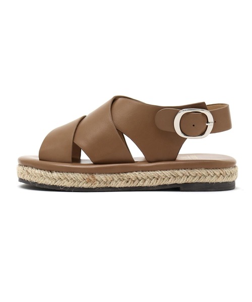 SOROTTO(ソロット)の「【ママとお揃い】ジュートソールのフラットサンダル(サンダル・キッズ・ブラック/ホワイト/ライトブラウン/ピンク/グリーン・16.0cm/18.0cm/19.0cm/20.0cm/17.0cm/21.0cm/22.0cm)」の14枚目の写真