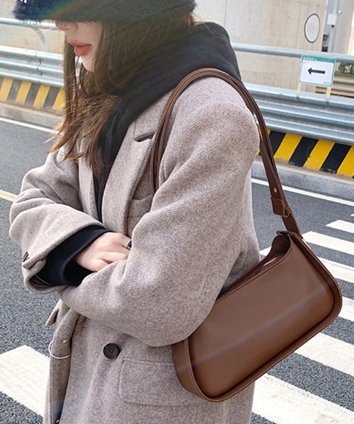 Futier land（フューティアランド）の「ワイドハンドバッグ（ハンドバッグ・レディース・ブラック/ブラウン・FREE）」の2枚目の写真