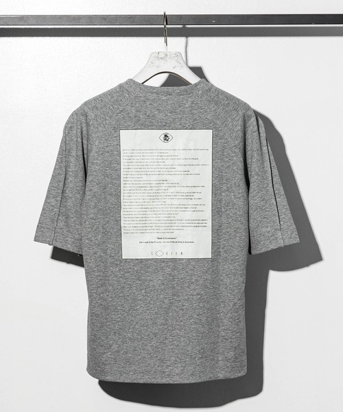 C DIEM（カルペディエム）の「C DIEM(カルペディエム)ルミネセンスプリント半袖Tシャツ（Tシャツ/カットソー・メンズ・ホワイト/ブラック/グレー・S/M/L）」の3枚目の写真