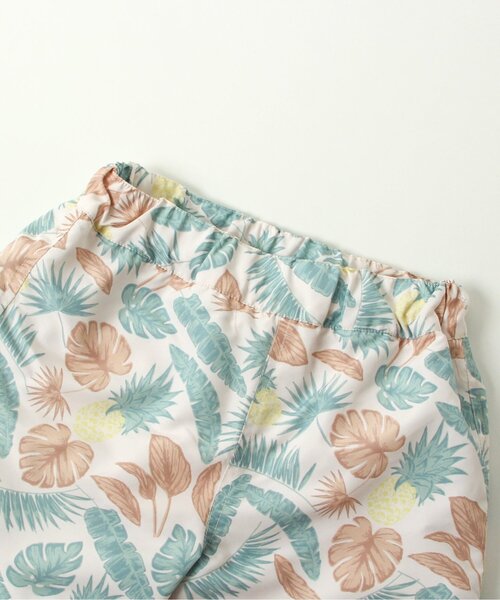 apres les cours（アプレレクール）の「バイカラー・総柄トランクス水着_UVカット（水着・キッズ・ミント/サックスブルー/ネイビー・120/110/100/90/140/80/130）」の17枚目の写真