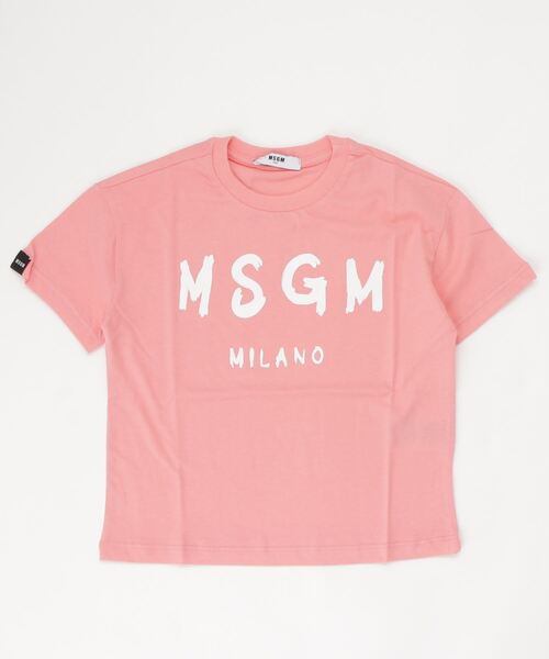MSGM(エムエスジーエム)の「MSGM(エムエスジーエム)Kids & Junior プリント半袖Tシャツ(Tシャツ/カットソー・キッズ・ホワイト/レッド/ブルー/グリーン/ミント/ライトピンク/ピンク/ネイビー/グレー/フューシャピンク・12Y/14Y/4Y/8Y/10Y/6Y)」の8枚目の写真