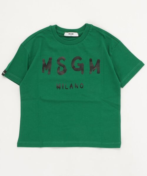 MSGM(エムエスジーエム)の「MSGM(エムエスジーエム)Kids & Junior プリント半袖Tシャツ(Tシャツ/カットソー・キッズ・ホワイト/レッド/ブルー/グリーン/ミント/ライトピンク/ピンク/ネイビー/グレー/フューシャピンク・12Y/14Y/4Y/8Y/10Y/6Y)」の4枚目の写真