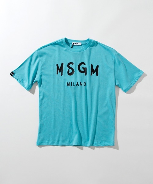 MSGM(エムエスジーエム)の「MSGM(エムエスジーエム)Kids & Junior プリント半袖Tシャツ(Tシャツ/カットソー・キッズ・ホワイト/レッド/ブルー/グリーン/ミント/ライトピンク/ピンク/ネイビー/グレー/フューシャピンク・12Y/14Y/4Y/8Y/10Y/6Y)」の7枚目の写真