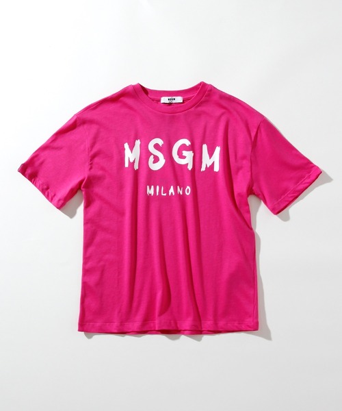 MSGM(エムエスジーエム)の「MSGM(エムエスジーエム)Kids & Junior プリント半袖Tシャツ(Tシャツ/カットソー・キッズ・ホワイト/レッド/ブルー/グリーン/ミント/ライトピンク/ピンク/ネイビー/グレー/フューシャピンク・12Y/14Y/4Y/8Y/10Y/6Y)」の10枚目の写真