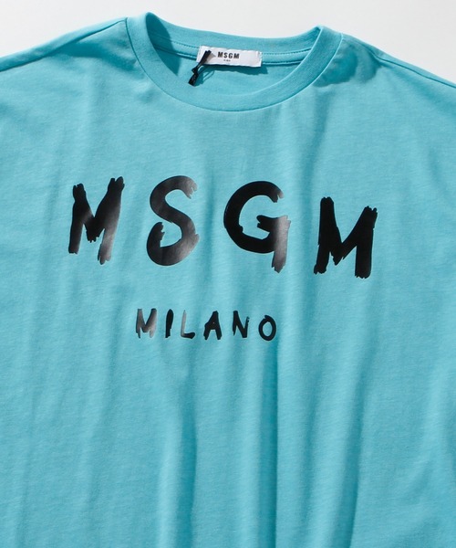 MSGM(エムエスジーエム)の「MSGM(エムエスジーエム)Kids & Junior プリント半袖Tシャツ(Tシャツ/カットソー・キッズ・ホワイト/レッド/ブルー/グリーン/ミント/ライトピンク/ピンク/ネイビー/グレー/フューシャピンク・12Y/14Y/4Y/8Y/10Y/6Y)」の18枚目の写真