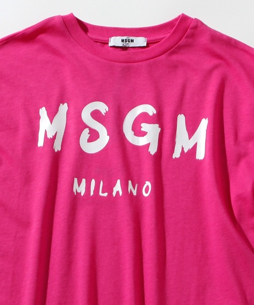 MSGM(エムエスジーエム)の「MSGM(エムエスジーエム)Kids & Junior プリント半袖Tシャツ(Tシャツ/カットソー・キッズ・ホワイト/レッド/ブルー/グリーン/ミント/ライトピンク/ピンク/ネイビー/グレー/フューシャピンク・12Y/14Y/4Y/8Y/10Y/6Y)」の22枚目の写真