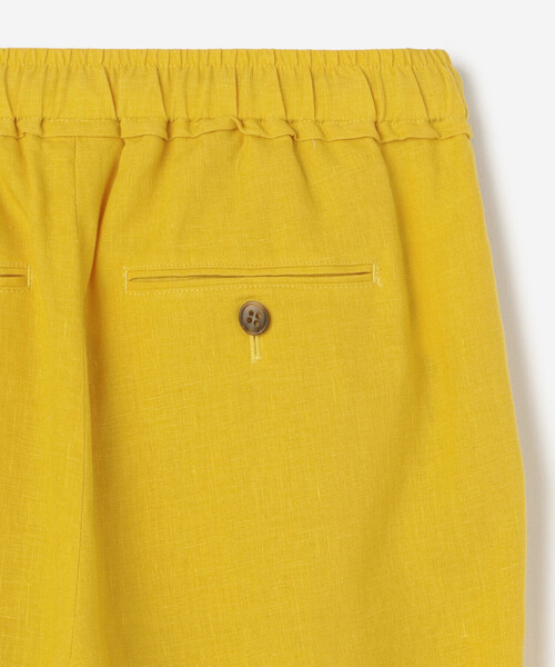 LE GLAZIK（ルグラジック）の「LE GLAZIK | リネンイージーパンツ WOMEN（その他パンツ・レディース・チャコール/アイボリー/イエロー/ブルー・36）」の7枚目の写真