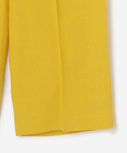 LE GLAZIK（ルグラジック）の「LE GLAZIK | リネンイージーパンツ WOMEN（その他パンツ・レディース・チャコール/アイボリー/イエロー/ブルー・36）」の8枚目の写真