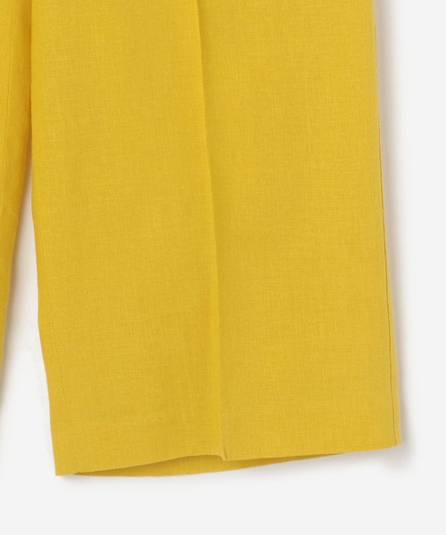 LE GLAZIK（ルグラジック）の「LE GLAZIK | リネンイージーパンツ WOMEN（その他パンツ・レディース・チャコール/アイボリー/イエロー/ブルー・36）」の19枚目の写真