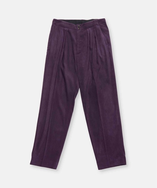 meagratia(メアグラーティア)の「4 tuck trousers(その他パンツ・メンズ・ベージュ/パープル/ブラック・2/1/3)」の9枚目の写真