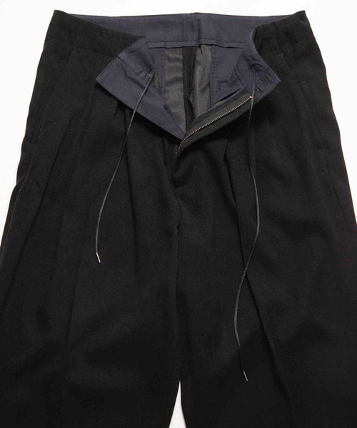 meagratia(メアグラーティア)の「4 tuck trousers(その他パンツ・メンズ・ベージュ/パープル/ブラック・2/1/3)」の14枚目の写真