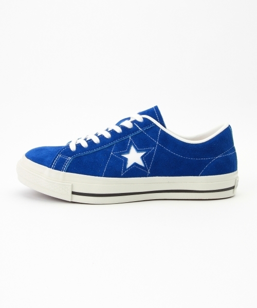 BEAMS BOY(ビームスボーイ)の「CONVERSE / ワンスター J SUEDE(スニーカー・レディース・ブルー・5/5h/6/4h/6h)」の5枚目の写真