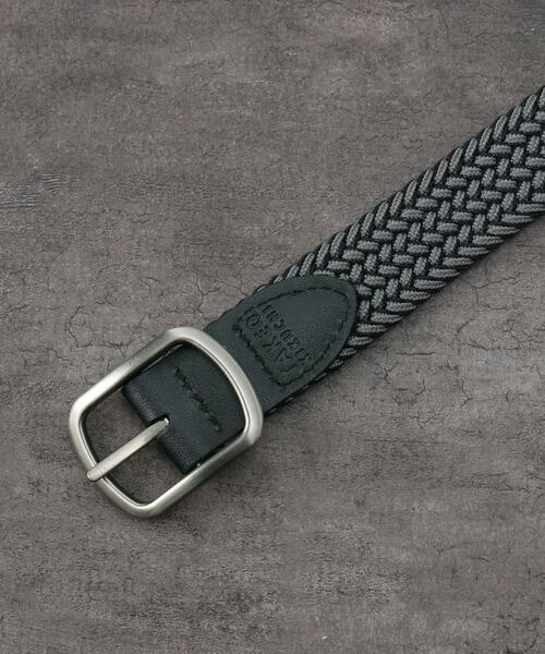 TAKEO KIKUCHI（タケオキクチ）の「◆リバーシブル ゴムメッシュベルト（ベルト・メンズ・ホワイト系7/ブラック系4/ベージュ系4/ネイビー系4・00）」の6枚目の写真