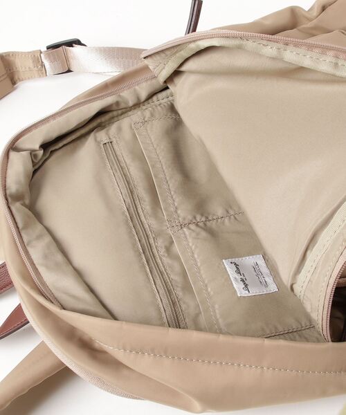Legato Largo（レガートラルゴ）の「Legato Largo/ レガートラルゴ  / 肩楽(かたらく)PC収納 ナイロン リュック / LH-L0003（バックパック/リュック・レディース・ブラック/ネイビー/グレー/ピンク/ベージュ/ライトブラウン・ONESIZE）」の16枚目の写真