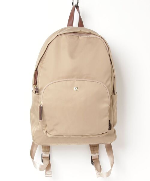 Legato Largo（レガートラルゴ）の「Legato Largo/ レガートラルゴ  / 肩楽(かたらく)PC収納 ナイロン リュック / LH-L0003（バックパック/リュック・レディース・ブラック/ネイビー/グレー/ピンク/ベージュ/ライトブラウン・ONESIZE）」の10枚目の写真