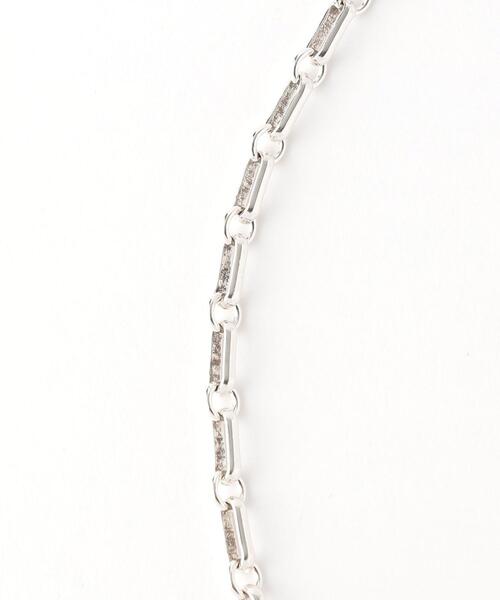 PHILIPPE AUDIBERT（フィリップ オーディベール）の「＜PHILIPPE AUDIBERT(フィリップオーディベール)＞DAKOTA ネックレス/シルバーカラー（ネックレス・レディース・シルバー・FREE）」の2枚目の写真