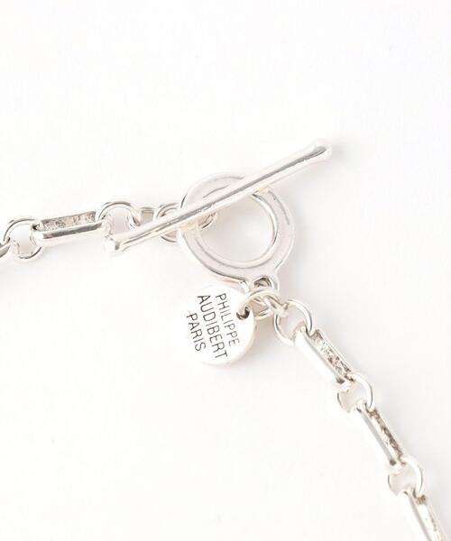 PHILIPPE AUDIBERT（フィリップ オーディベール）の「＜PHILIPPE AUDIBERT(フィリップオーディベール)＞DAKOTA ネックレス/シルバーカラー（ネックレス・レディース・シルバー・FREE）」の3枚目の写真