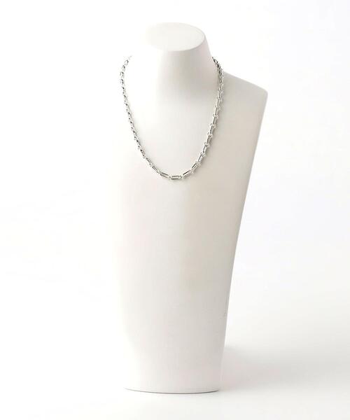 PHILIPPE AUDIBERT（フィリップ オーディベール）の「＜PHILIPPE AUDIBERT(フィリップオーディベール)＞DAKOTA ネックレス/シルバーカラー（ネックレス・レディース・シルバー・FREE）」の4枚目の写真