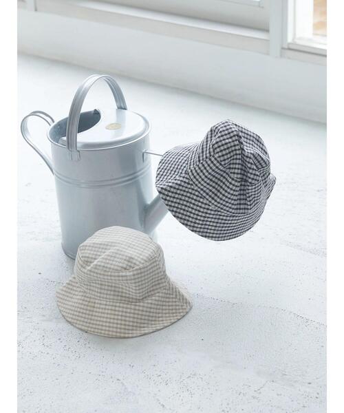 AMERICAN HOLIC（アメリカンホリック）の「ギンガムバケットハット（ハット・レディース・ブラック/ベージュ・FREE）」の8枚目の写真