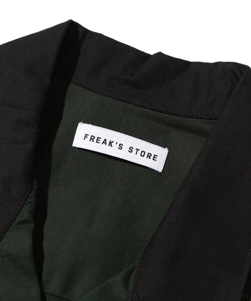 FREAK'S STORE(フリークスストア)の「WEB限定【DISNEY/ディズニー ミッキーマウス】 別注 ビッグシルエット ワンポイント刺繍 バックプリントオープンカラーシャツ/クレリック/ワークシャツ(シャツ/ブラウス・メンズ・ベージュ/ブラック/サックスブルー/グリーン/その他13・MEDIUM/LARGE/SMALL)」の20枚目の写真