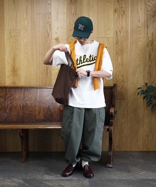 MLB(メジャーリーグベースボール)の「【MLB】プリントTシャツ(Tシャツ/カットソー・メンズ・ホワイト/ブラック/レッド/ネイビー/イエロー/ライトグレー/オレンジ/ブルー・L/XL/S/M)」の10枚目の写真