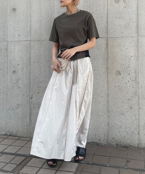 Ezick（エジック）の「バックレースTee（Tシャツ/カットソー・レディース・ブラック/チャコールグレー・FREE）」の8枚目の写真