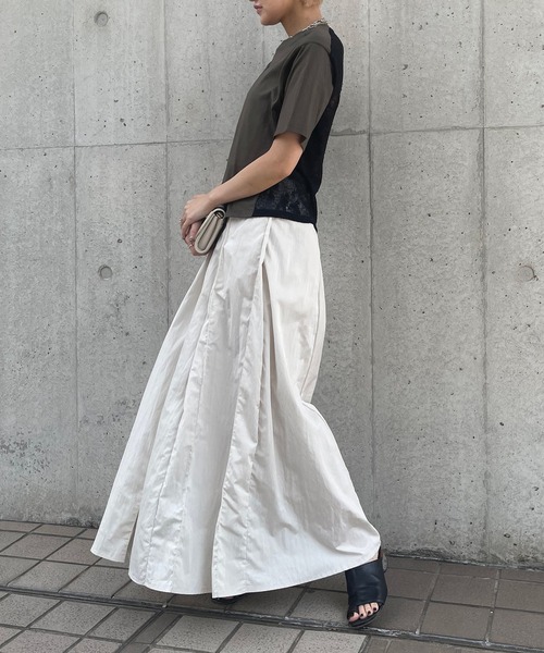 Ezick（エジック）の「バックレースTee（Tシャツ/カットソー・レディース・ブラック/チャコールグレー・FREE）」の20枚目の写真