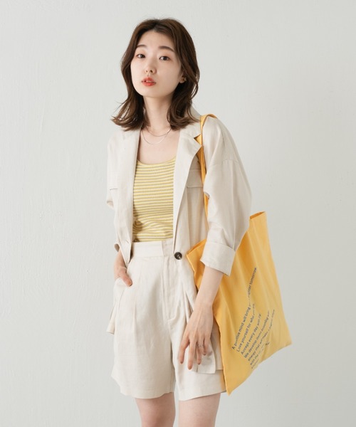 Kastane（カスタネ）の「【新色追加】カラバリエコBAG（トートバッグ・レディース・グリーン/ピンク/ホワイト/ホワイト系その他/ブルー/イエロー/ブルー系その他・FREE）」の17枚目の写真