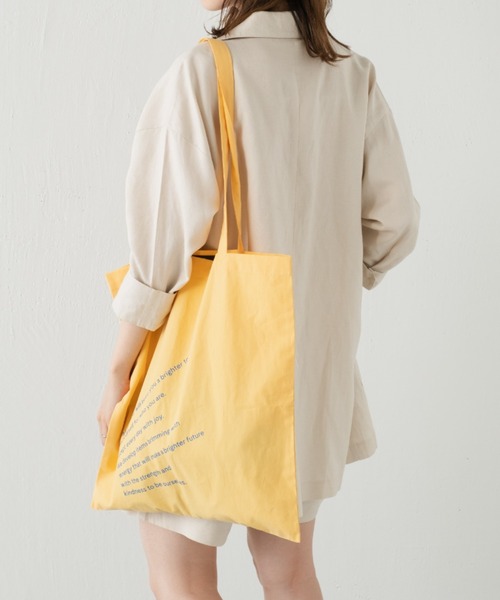 Kastane（カスタネ）の「【新色追加】カラバリエコBAG（トートバッグ・レディース・グリーン/ピンク/ホワイト/ホワイト系その他/ブルー/イエロー/ブルー系その他・FREE）」の11枚目の写真