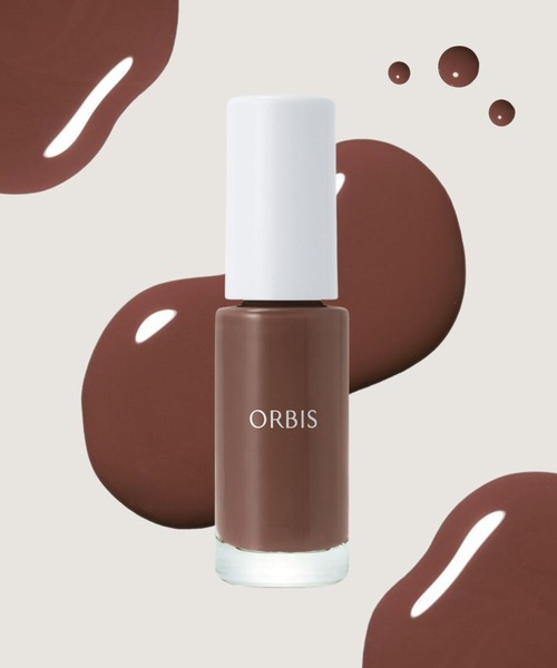 ORBIS（オルビス）の「ORBIS ネイルポリッシュ（マニキュア/ジェルネイル・レディース・ドライローズ/セージグリーン/マドンナリリー/ムーンスプライト/メープルウッド/スターリースカイ/ホリデーカフェ/ベリージャム/サンベイズ/モーニングサン/シャイニーデイ/シャイニングスノー/レディブランデー/トゥインクルナイト/ミンティタフタ/ライラックチュール/コーラルサテン/フューシャオーガンジー/ラピスラズリナイト/アンティークブロンズ/ライチソルベ/ミンティーミルク・FREE）」の4枚目の写真