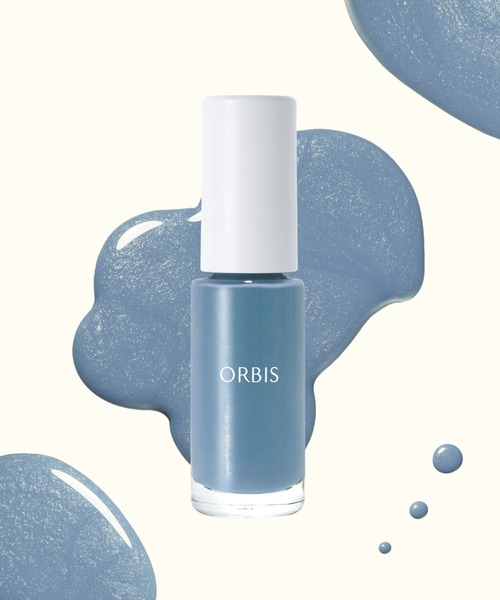ORBIS（オルビス）の「ORBIS ネイルポリッシュ（マニキュア/ジェルネイル・レディース・ドライローズ/セージグリーン/マドンナリリー/ムーンスプライト/メープルウッド/スターリースカイ/ホリデーカフェ/ベリージャム/サンベイズ/モーニングサン/シャイニーデイ/シャイニングスノー/レディブランデー/トゥインクルナイト/ミンティタフタ/ライラックチュール/コーラルサテン/フューシャオーガンジー/ラピスラズリナイト/アンティークブロンズ/ライチソルベ/ミンティーミルク・FREE）」の10枚目の写真