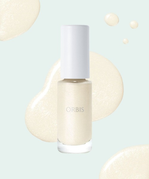ORBIS（オルビス）の「ORBIS ネイルポリッシュ（マニキュア/ジェルネイル・レディース・ドライローズ/セージグリーン/マドンナリリー/ムーンスプライト/メープルウッド/スターリースカイ/ホリデーカフェ/ベリージャム/サンベイズ/モーニングサン/シャイニーデイ/シャイニングスノー/レディブランデー/トゥインクルナイト/ミンティタフタ/ライラックチュール/コーラルサテン/フューシャオーガンジー/ラピスラズリナイト/アンティークブロンズ/ライチソルベ/ミンティーミルク・FREE）」の3枚目の写真
