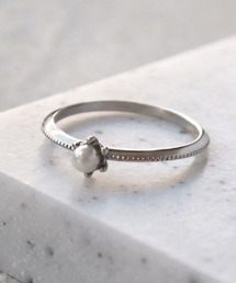 【Finobelle】厚メッキ×シェルパールリング #11