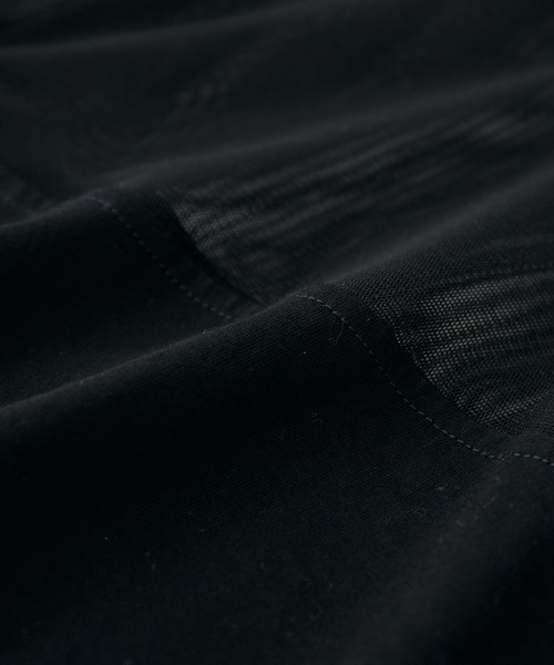 ADAM ET ROPE'（アダムエロペ）の「【サステナブル】シアーコンビプルオーバー（Tシャツ/カットソー・レディース・ホワイト/ブラック/クリーム・FREE）」の15枚目の写真