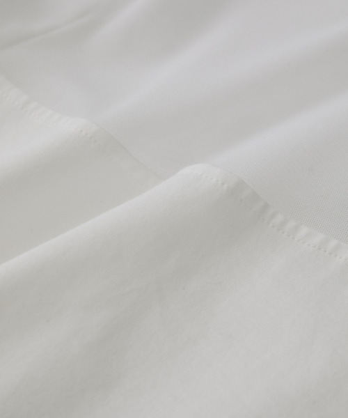 ADAM ET ROPE'（アダムエロペ）の「【サステナブル】シアーコンビプルオーバー（Tシャツ/カットソー・レディース・ホワイト/ブラック/クリーム・FREE）」の16枚目の写真
